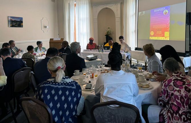 Breakfast event, with Dr T. Mofokeng, harm reduction report launch, Geneva, 26 June 2024 Breakfast event, with Dr T. Mofokeng, harm reduction report launch, Geneva, 26 June 2024